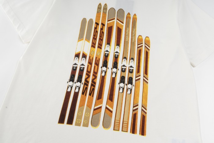 Louis Vuitton Printed Cotton T-Shirt - Men