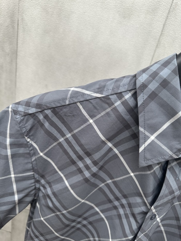 Burberry Regular Fit Check Cotton Shirt