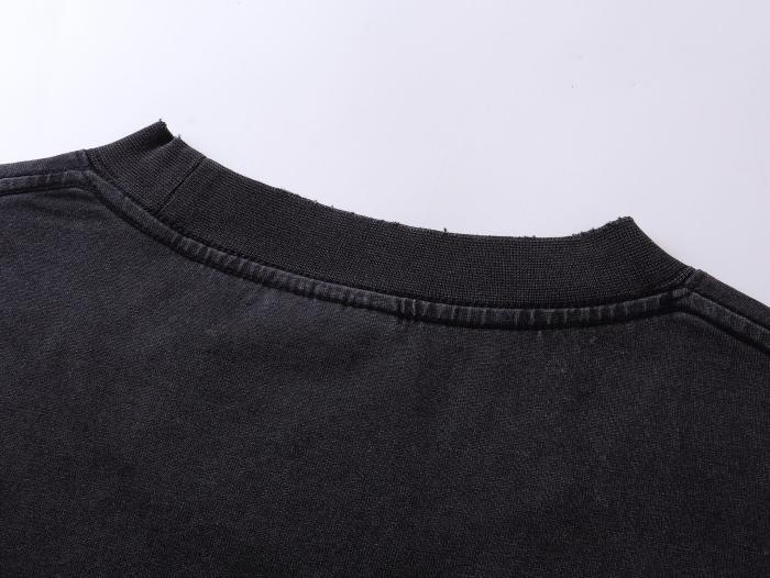 Balenciaga Men's City Of Angels Sleeveless T-shirt in Black Faded