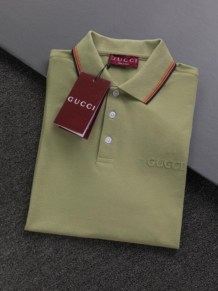 Gucci Cotton Piquet Polo Top