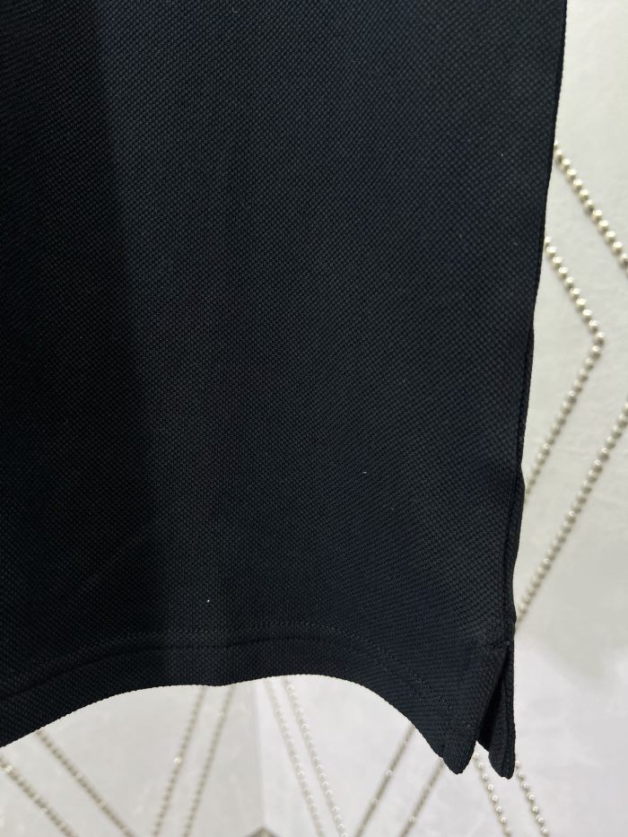 DIOR  CD Icon Polo Shirt White Cotton Piqué