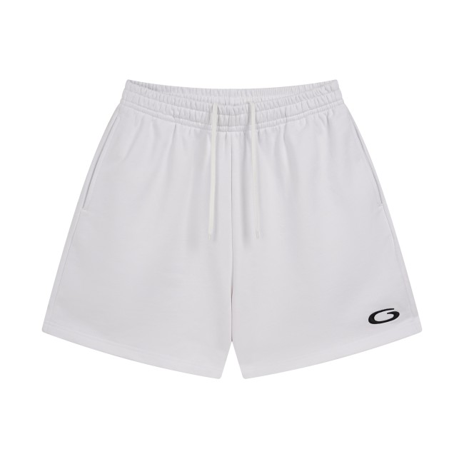 Balenciaga Men's Basketball Series - Sweat Shorts in White Black