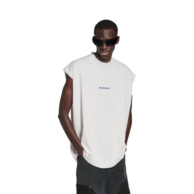 Men's Balenciaga Back Sleeveless T-shirt