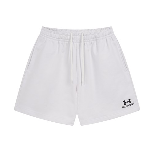 Balenciaga Men's Basketball Series - Sweat Shorts in Black/White