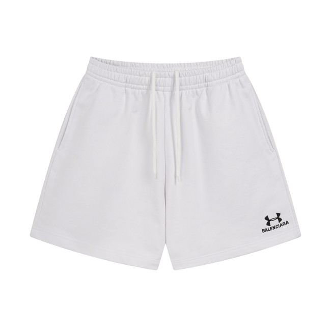 Balenciaga Men's Basketball Series - Sweat Shorts in Black/White