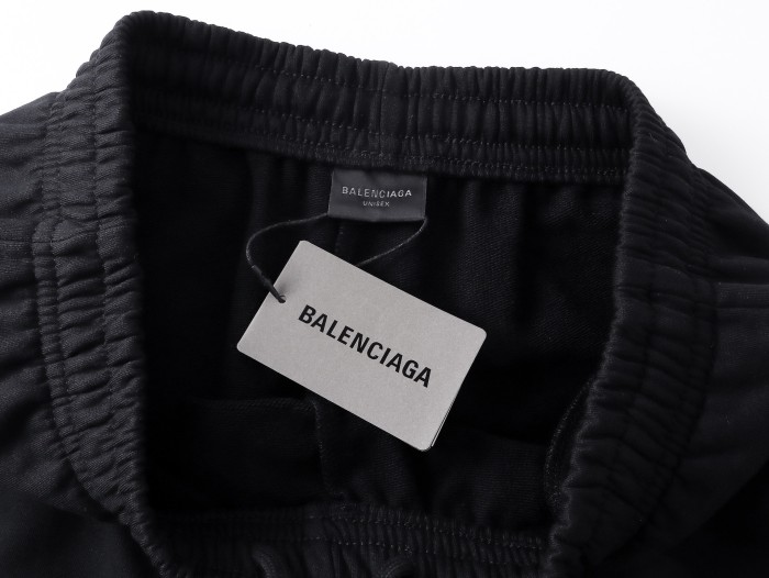 Balenciaga Black Unity Shorts