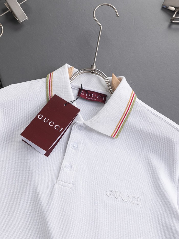 Gucci Cotton Piquet Polo Top