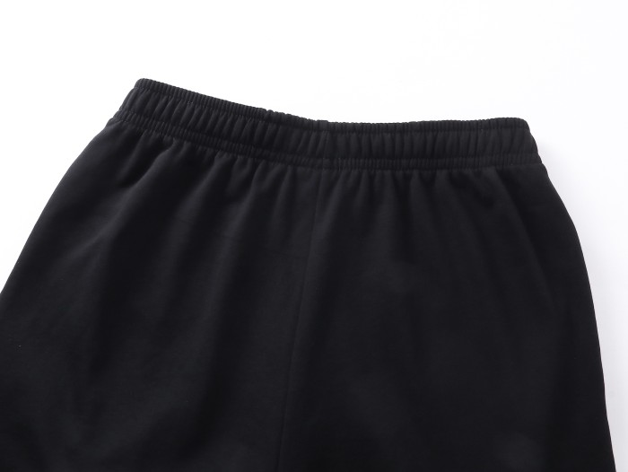 Balenciaga Men's Basketball Series - Sweat Shorts in White Black