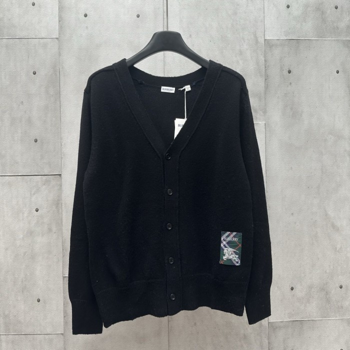 Burberry Thomas Bear Wool Cardigan