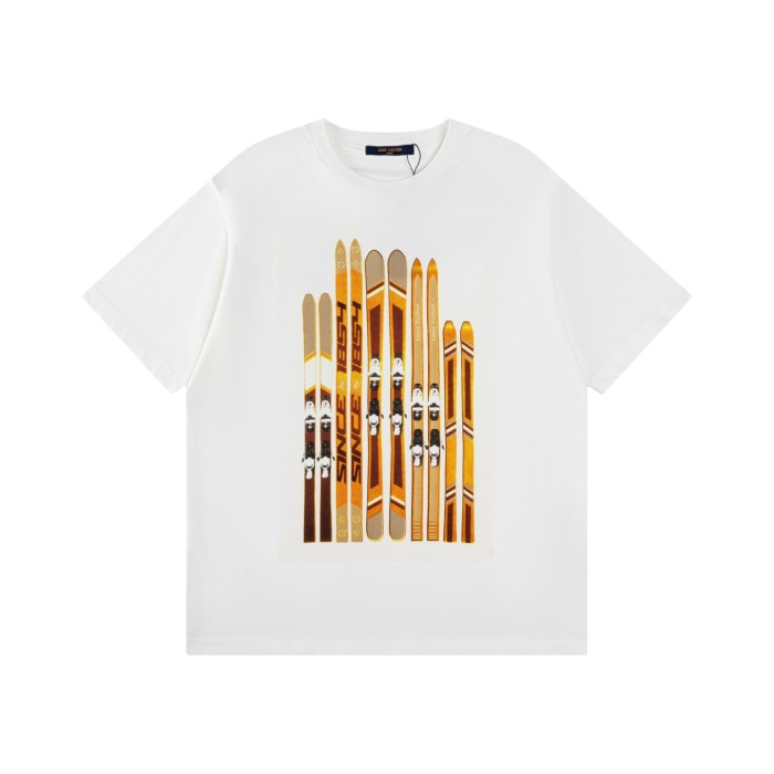 Louis Vuitton Printed Cotton T-Shirt - Men