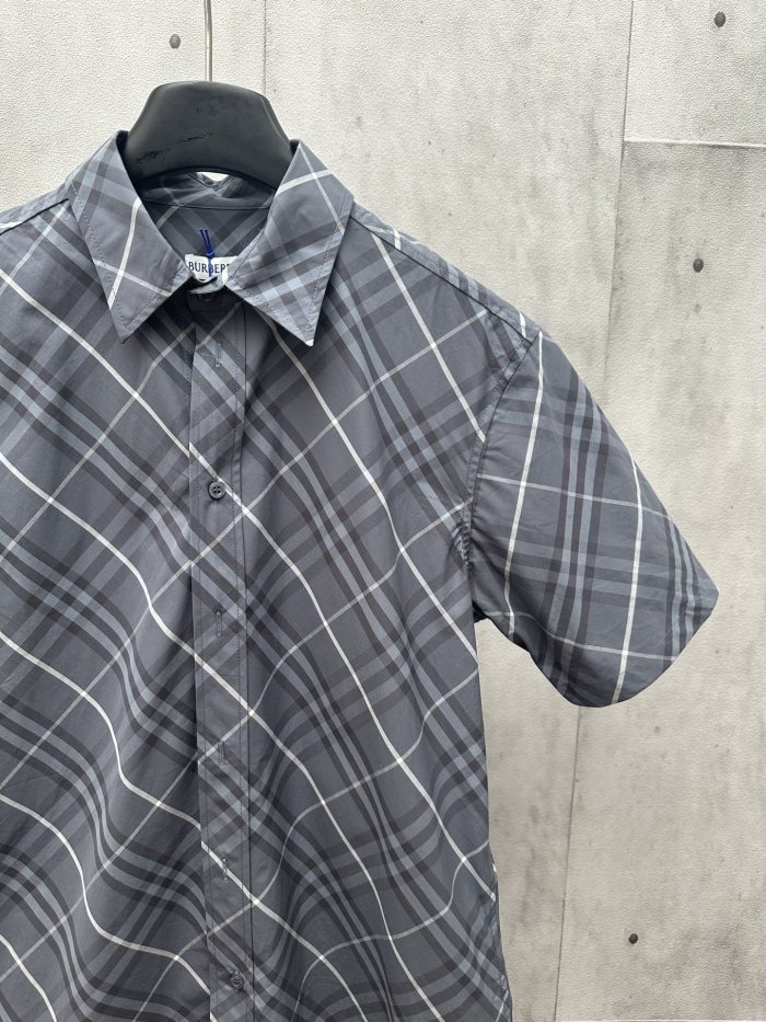 Burberry Regular Fit Check Cotton Shirt