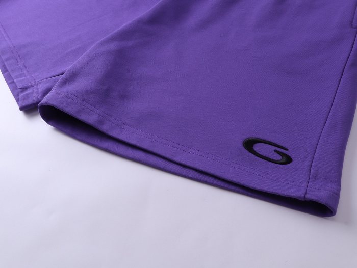 Balenciaga Men's Basketball Series - Sweat Shorts in Deep Purple