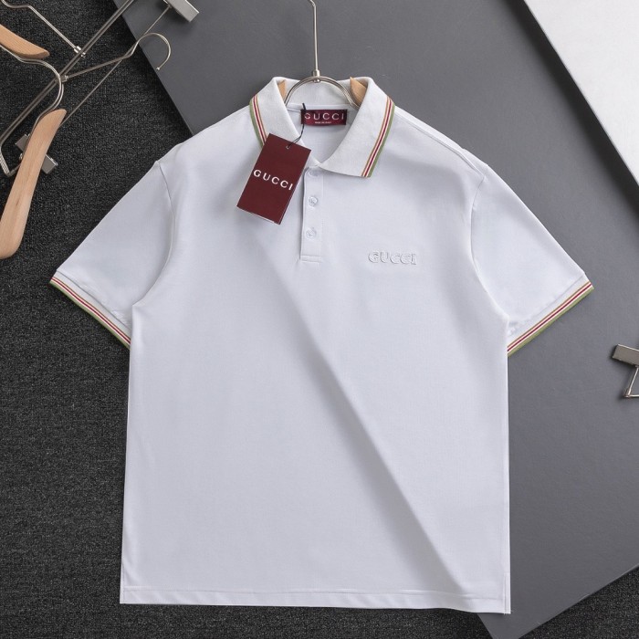 Gucci Cotton Piquet Polo Top