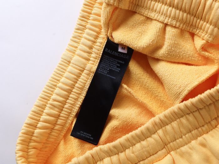 Men's Taped Balenciaga Back Shorts