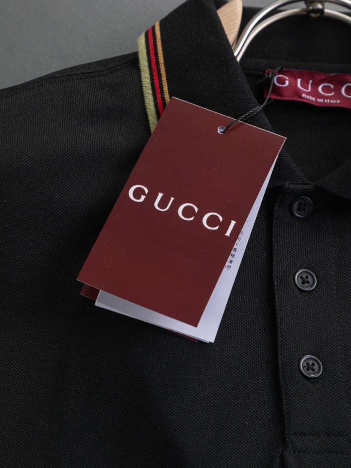 Gucci Cotton Piquet Polo Top