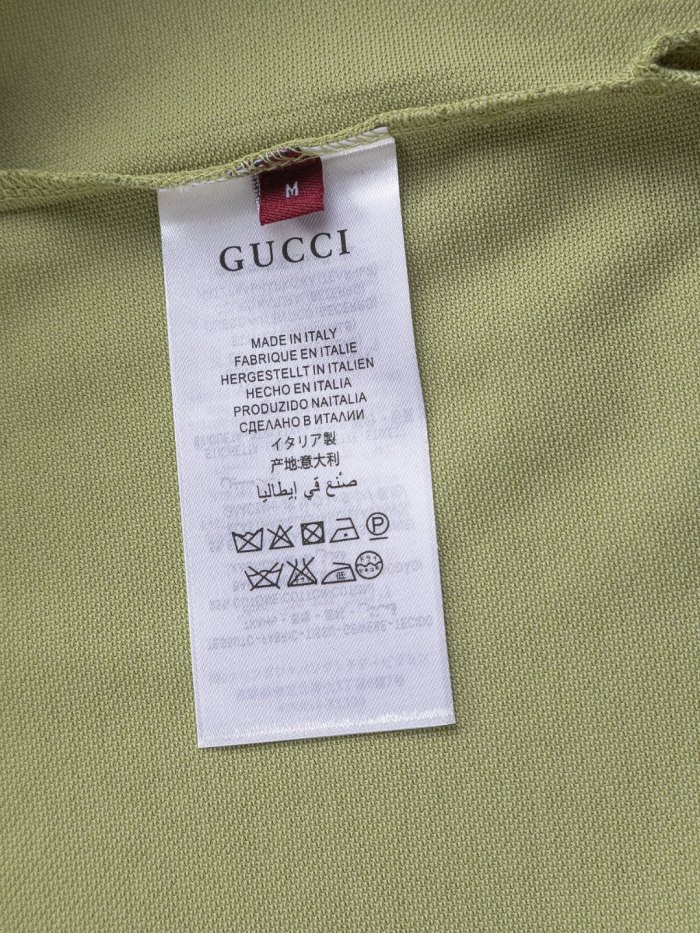 Gucci Cotton Piquet Polo Top