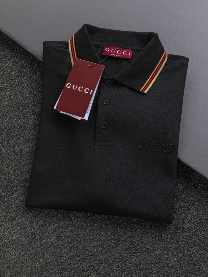Gucci Cotton Piquet Polo Top