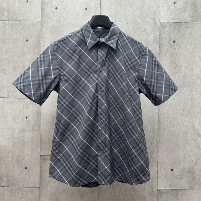 Burberry Regular Fit Check Cotton Shirt