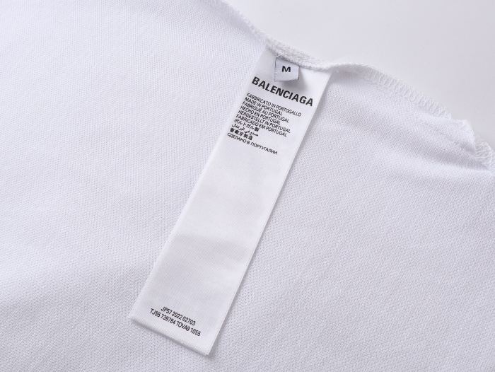 Balenciaga Men's Political Campaign Short Sleeve Regular Polo