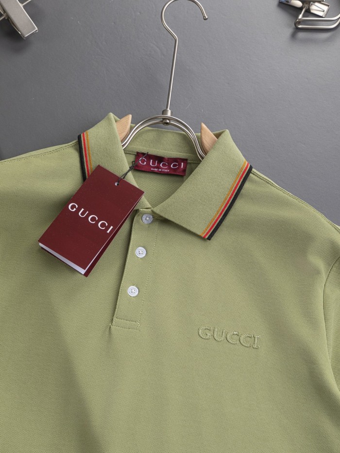 Gucci Cotton Piquet Polo Top