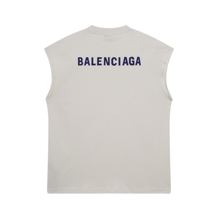 Men's Balenciaga Back Sleeveless T-shirt