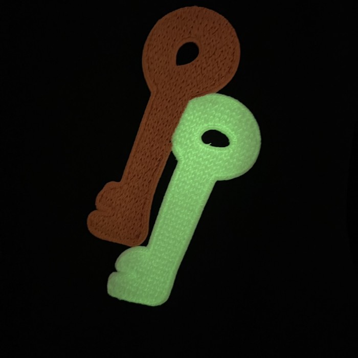 LOEWE Glow-in-the-dark key embroidered T-shirt