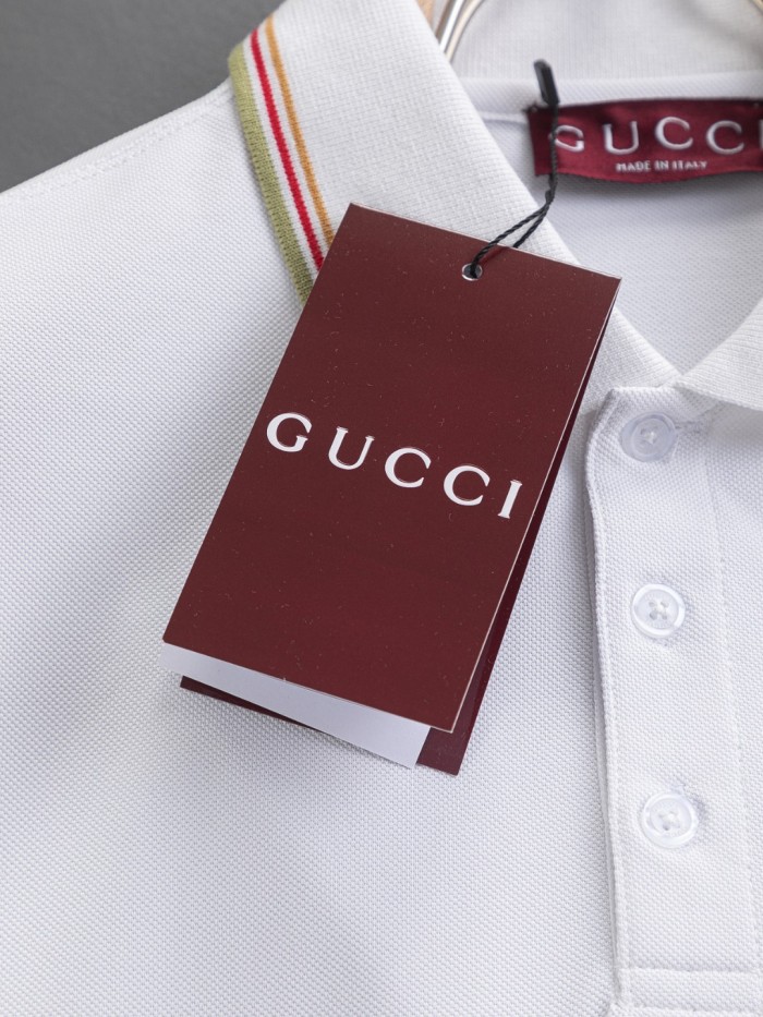 Gucci Cotton Piquet Polo Top