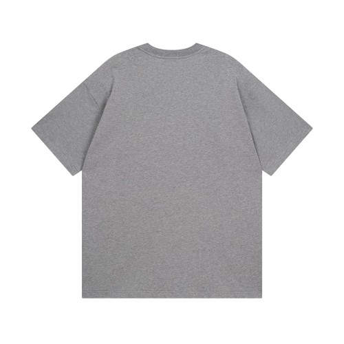 Balenciaga Ceo Team Logo Boxy T-shirt in Heather Grey