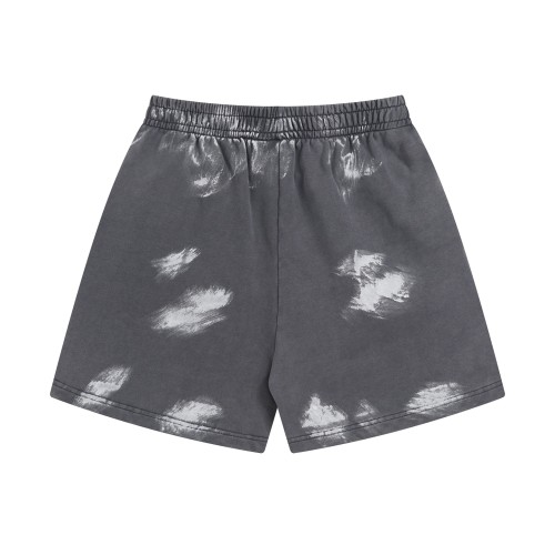 Balenciaga Basic Logo Grey Baggy Shorts