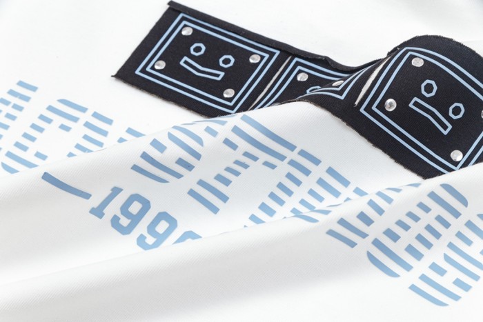 Acne Studios Logo Printed Crewneck T-Shirt