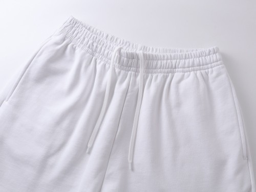 Balenciaga Men's Basketball Series - Sweat Shorts in White Black