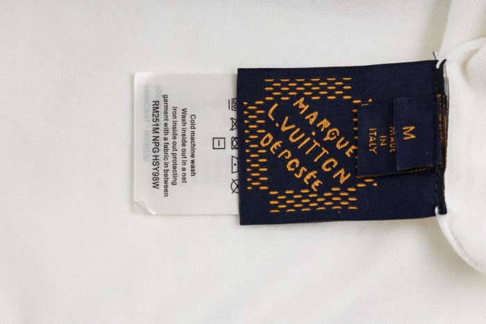 Louis Vuitton Embroidered Short-Sleeved Cotton Blend Polo Shirt