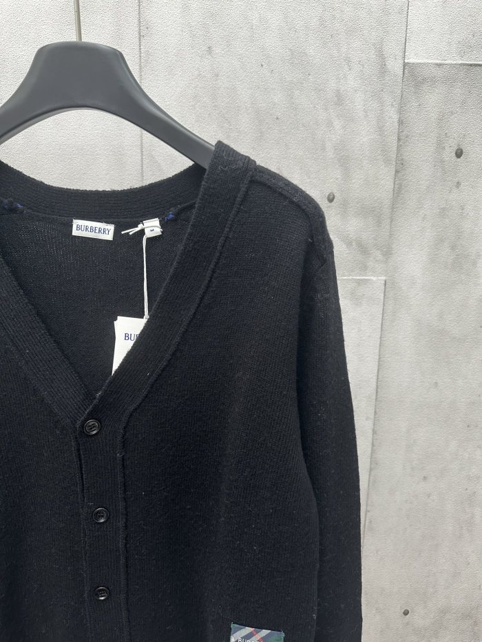 Burberry Thomas Bear Wool Cardigan