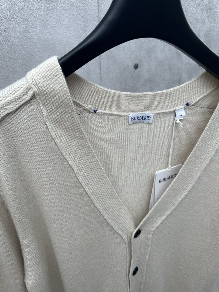 Burberry Thomas Bear Wool Cardigan