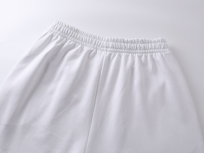 Balenciaga Men's Basketball Series - Sweat Shorts in Black/White