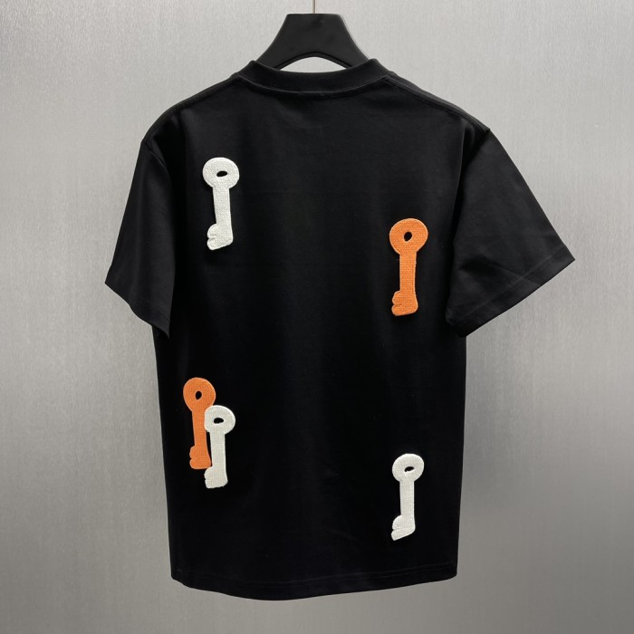 LOEWE Glow-in-the-dark key embroidered T-shirt