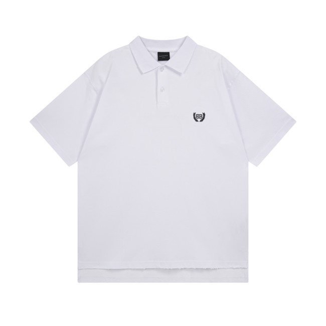 Balenciaga logo-embroidered Polo Shirt