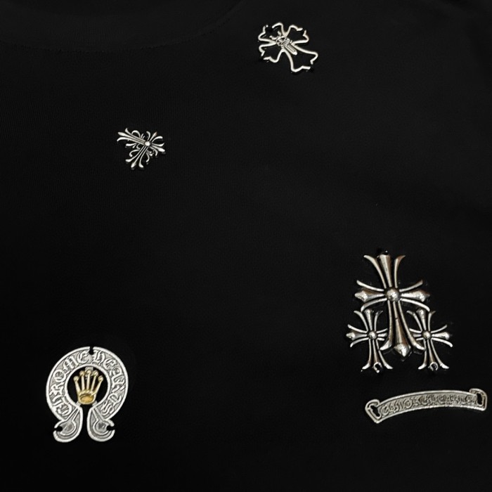 Chrome Hearts logo crew neck vest T-shirt