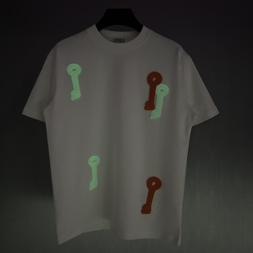 LOEWE Glow-in-the-dark key embroidered T-shirt
