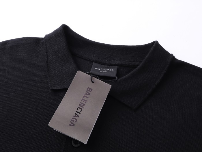 Balenciaga logo-embroidered Polo Shirt
