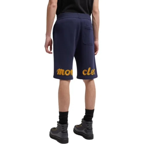 Navy Blue Moncler x Mercedes-Benz by NIGO Cotton Shorts