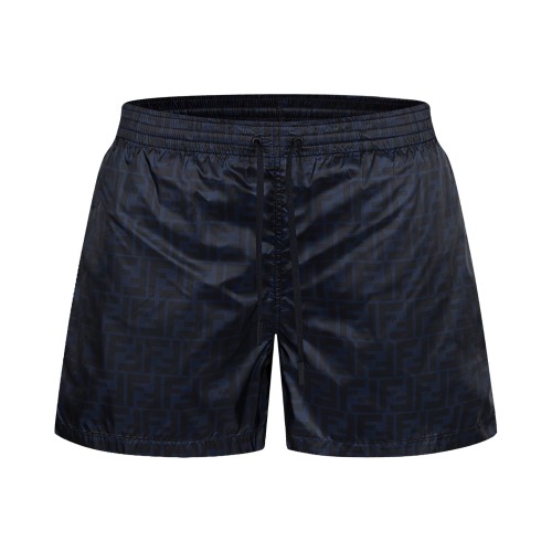 Fendi Swim Shorts Technical fabric Blue