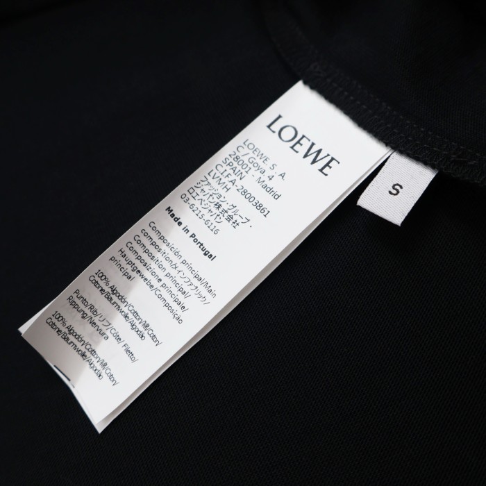 LOEWE Relaxed fit t-shirt in cotton Black