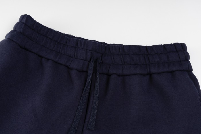 GUCCI Jersey shorts with patch in blue