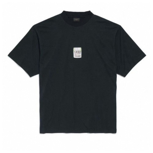 2025 Balenciaga 520 capsule features luggage tag T-shirt