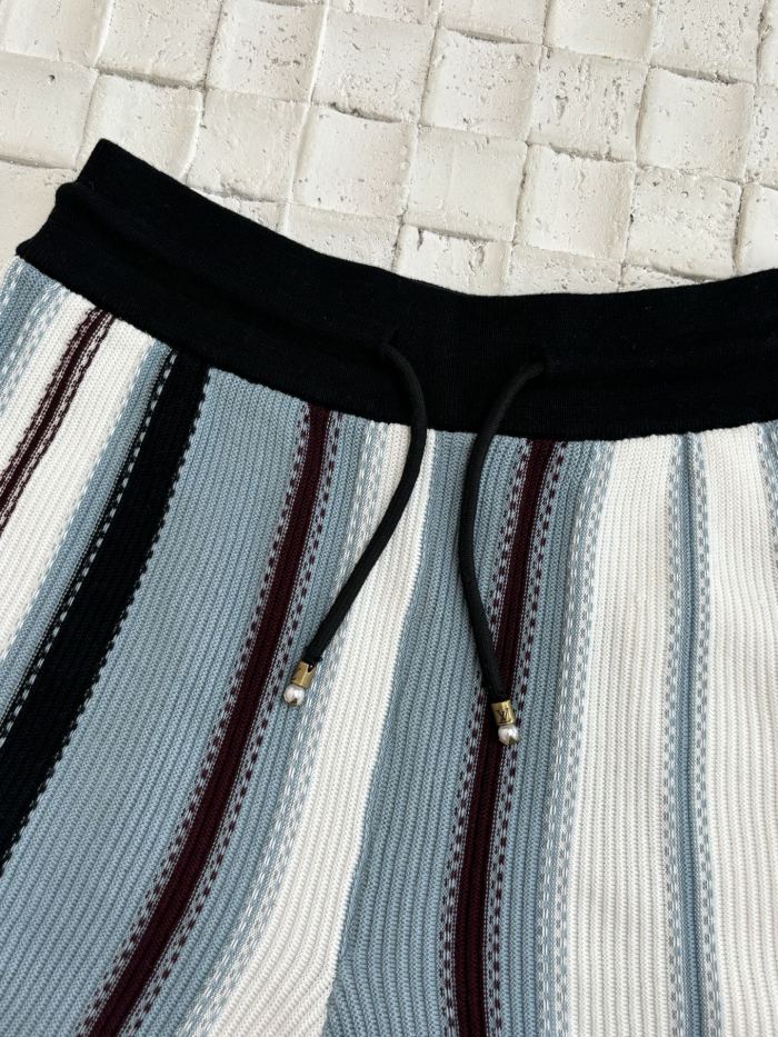Louis Vuitton Striped Crochet Shorts - Men
