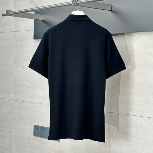 Burberry Cotton Polo Shirt in Coal blue - Men