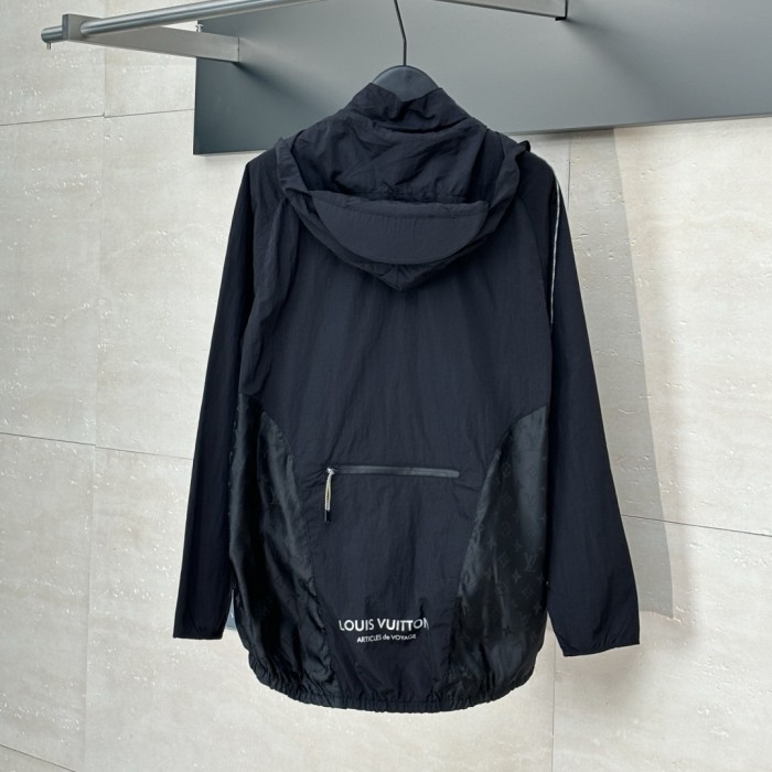 Louis Vuitton Monogram Reversible Nylon Windbreaker - Men