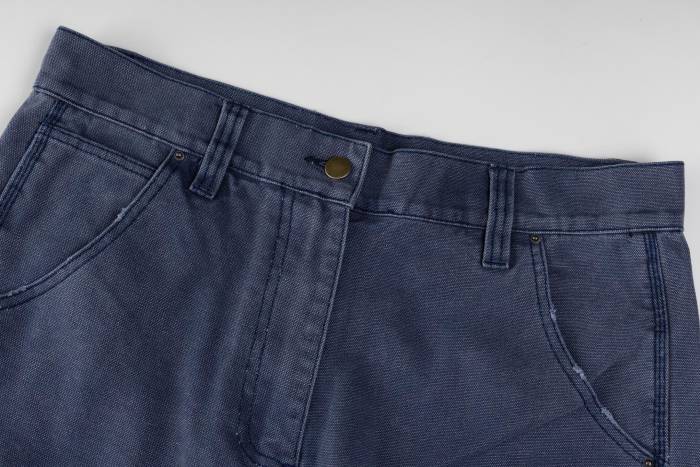 Prada SS25 Carpenter Pants in Navy