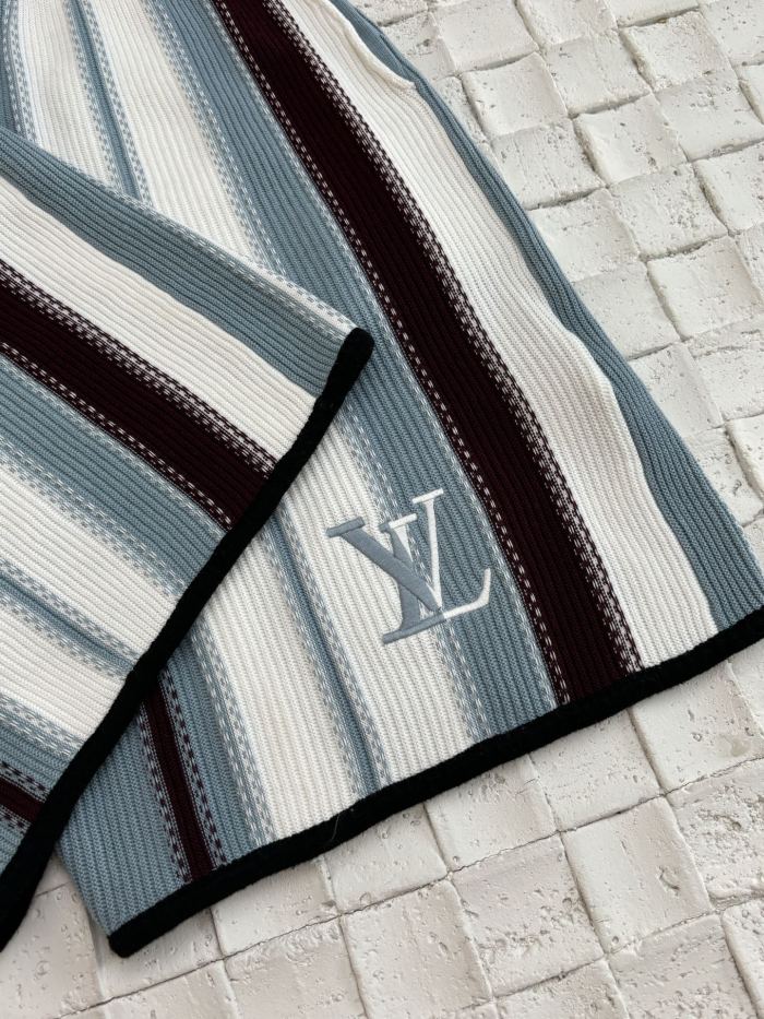 Louis Vuitton Striped Crochet Shorts - Men